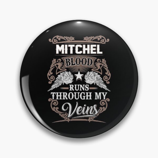 Item preview, Mitchel Name T Shirt - Mitchel Blood Runs Through My Veins  Gift Item Tee designed and sold by artiagasonya.