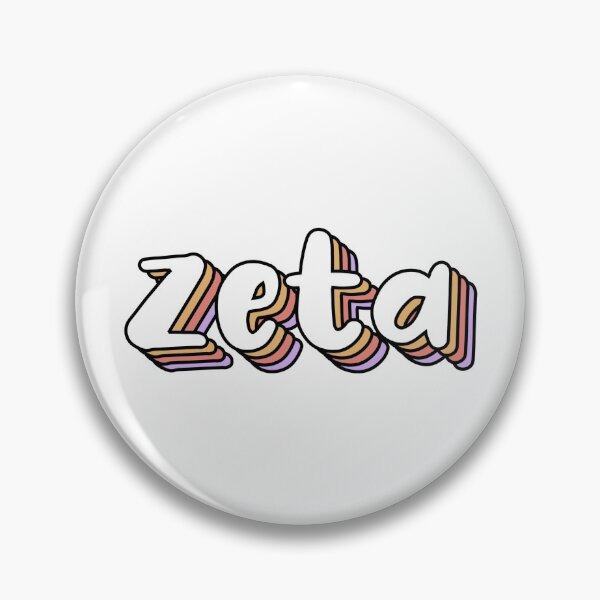 Item preview, Retro Zeta Tau Alpha designed and sold by Hebrew Stickers.