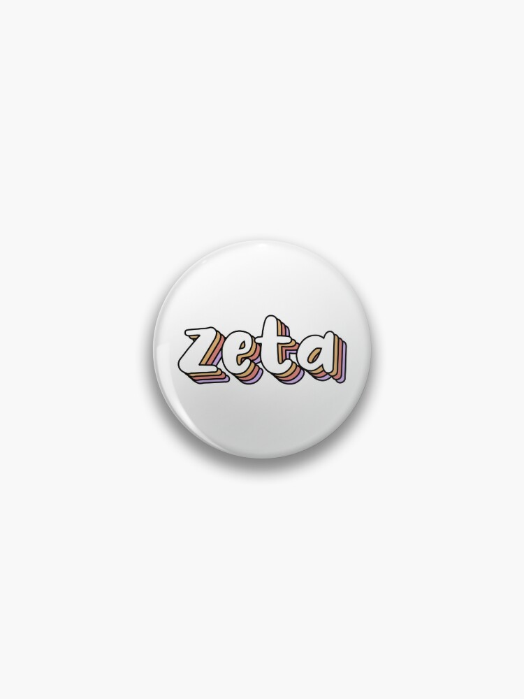 Zeta Tau Alpha - The Block Baseball Jersey