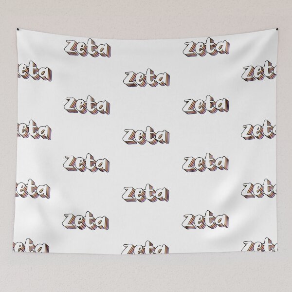 Item preview, Retro Zeta Tau Alpha designed and sold by Hebrew Stickers.