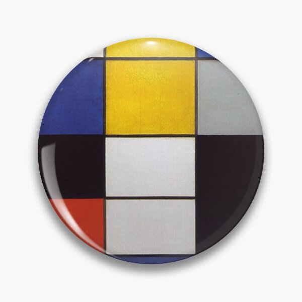 Item preview, Piet Mondrian | Composition A | Abstract Expressionist designed and sold by BossyCatHome.