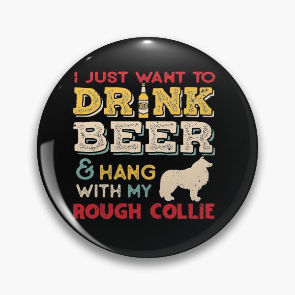 Item preview, Rough Collie Dog Dad Beer Lover designed and sold by rafaeltto.