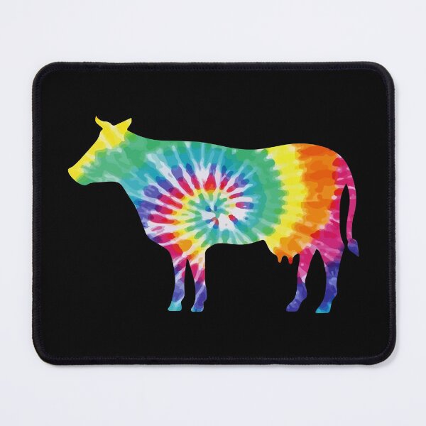 Item preview, Colorful Tie Dye Cow designed and sold by LittleShop79.