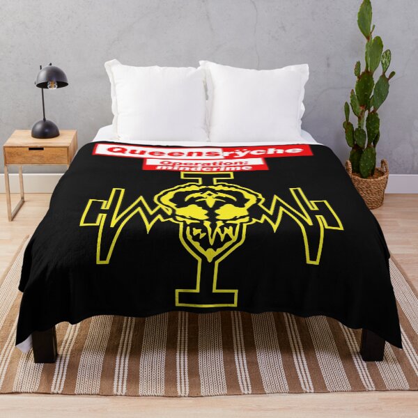Item preview, Queensryche Retro T-Shirt Classic Guys Unisex Tee Classic T-Shirt designed and sold by DerekHolmes.