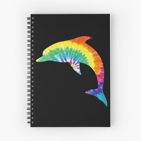 Item preview, Colorful Tie Dye Dolphin designed and sold by LittleShop79.