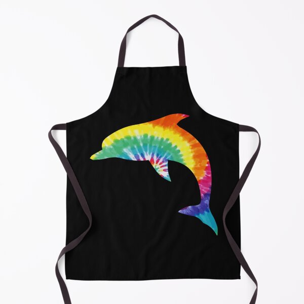 Item preview, Colorful Tie Dye Dolphin designed and sold by LittleShop79.