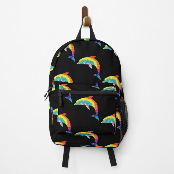 Item preview, Colorful Tie Dye Dolphin designed and sold by LittleShop79.