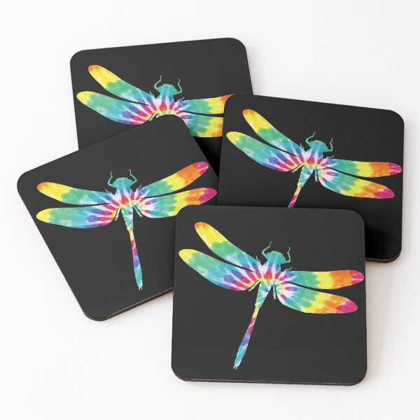 Item preview, Colorful Tie Dye Dragonfly designed and sold by LittleShop79.