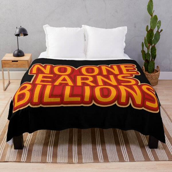 Item preview, No One Earns Billions - Red and Orange designed and sold by voltzandvoices.