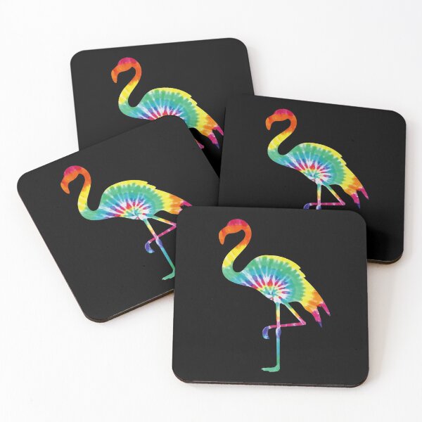 Item preview, Colorful Tie Dye Flamingo designed and sold by LittleShop79.