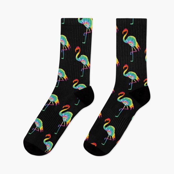 Item preview, Colorful Tie Dye Flamingo designed and sold by LittleShop79.