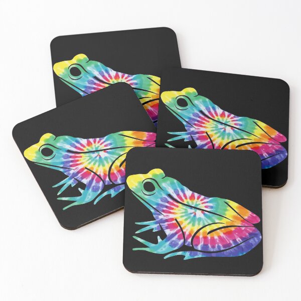 Item preview, Colorful Tie Dye Frog designed and sold by LittleShop79.