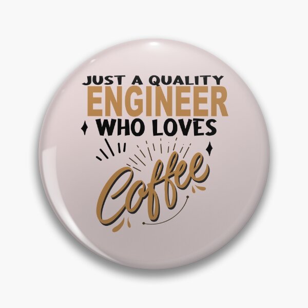 Item preview, Just a Quality Engineer Who Loves coffee designed and sold by Tezss T.