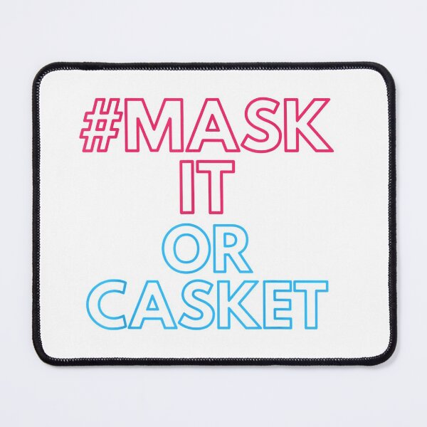 Item preview, Mask It or Casket T-Shirt designed and sold by TichacekZime.