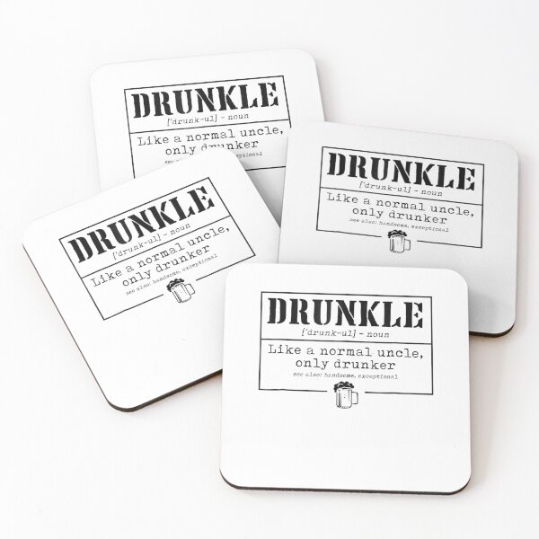 Item preview, Mens Drunkle T-Shirt Funny Tee Shirt Christmas Gift for Men designed and sold by ZavodnyTeresa.