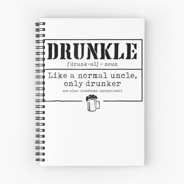 Item preview, Mens Drunkle T-Shirt Funny Tee Shirt Christmas Gift for Men designed and sold by ZavodnyTeresa.