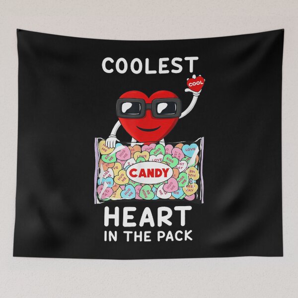 Item preview, Coolest Heart In The Pack Funny Valentines Day designed and sold by spherevilla.