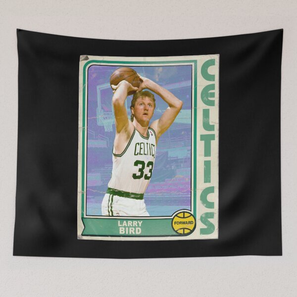 Aperçu de l'œuvre Carte à collectionner rétro Larry Bird T-shirt classique créée et vendue par KristieaWoodall.
