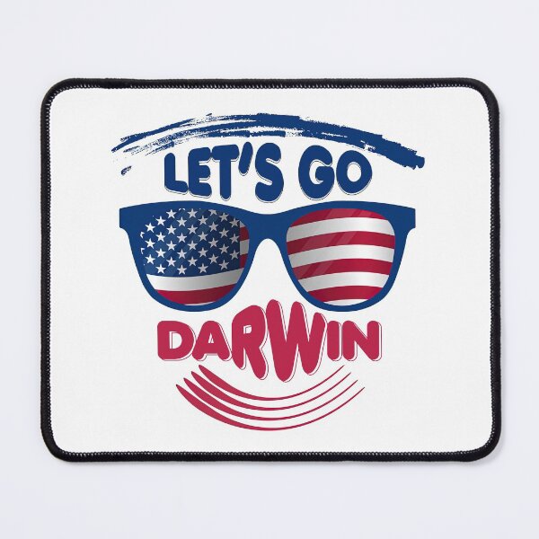 Item preview, Lets Go Darwin, In Darwin We Trust - Let Natural Selection Work - Theory of Evolution designed and sold by graphic-genie.