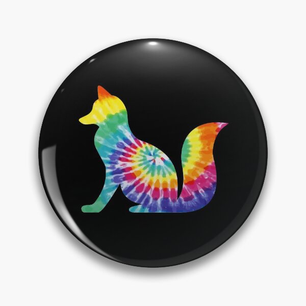 Item preview, Woodland Fox Tie Dye Art designed and sold by SweetThreads79.
