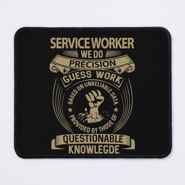 Item preview, Service Worker T Shirt - We Do Precision Job Gift Item Tee designed and sold by natalinedk.