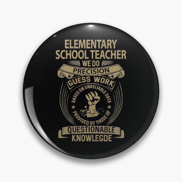 Item preview, Elementary School Teacher T Shirt - We Do Precision Job Gift Item Tee designed and sold by smueller39.