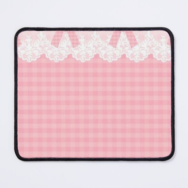Item preview, Pink bow lace print designed and sold by Cronchyfrog11.