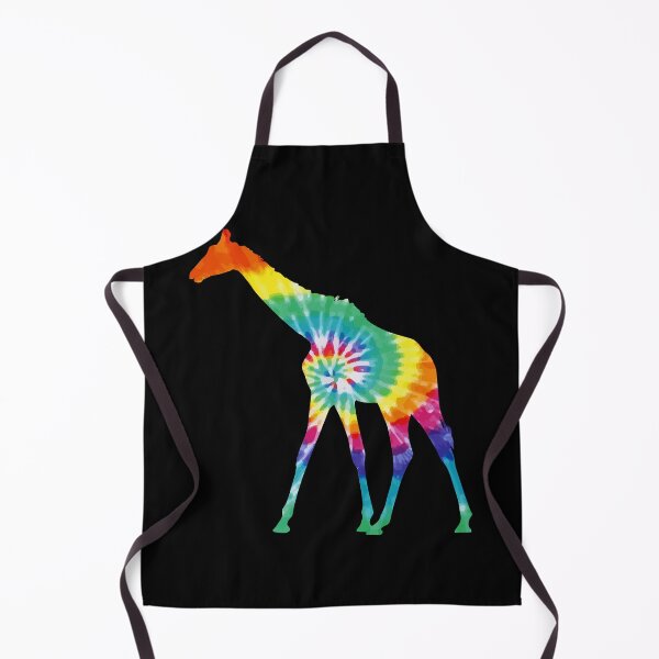 Aperçu de l'œuvre Girafe Tie Dye Art créée et vendue par SweetThreads79.