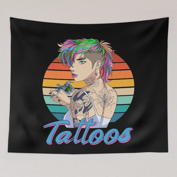 Item preview, Funny Tattoo Artist Female Tattooer Sexy Tattoos Pinup Girl designed and sold by Nosek1ng.