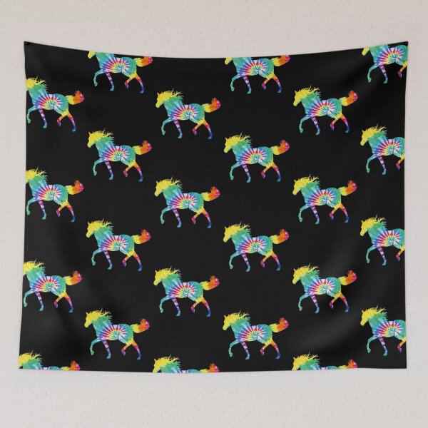 Item preview, Horse Tie Dye Art designed and sold by SweetThreads79.