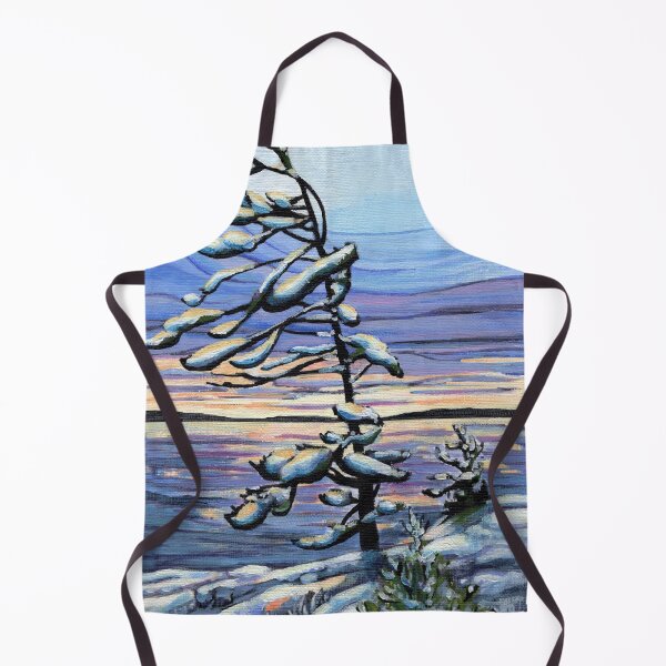 Item preview, Brightly colored west coast winter landscape designed and sold by The Willow Of  Rain City.