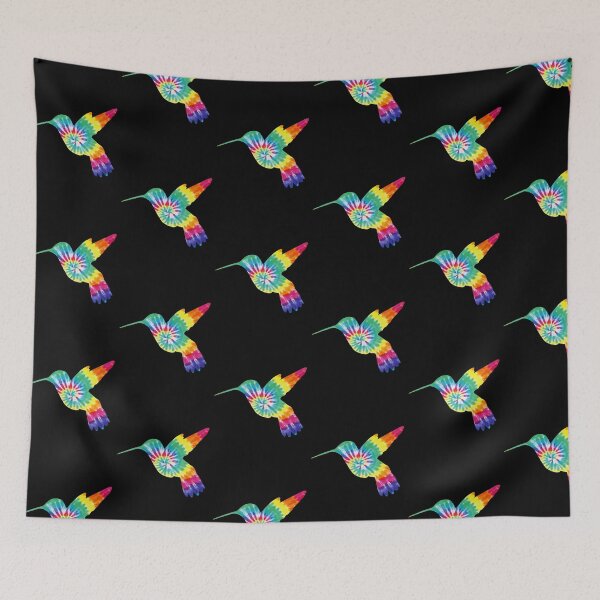 Item preview, Hummingbird Tie Dye Art designed and sold by SweetThreads79.
