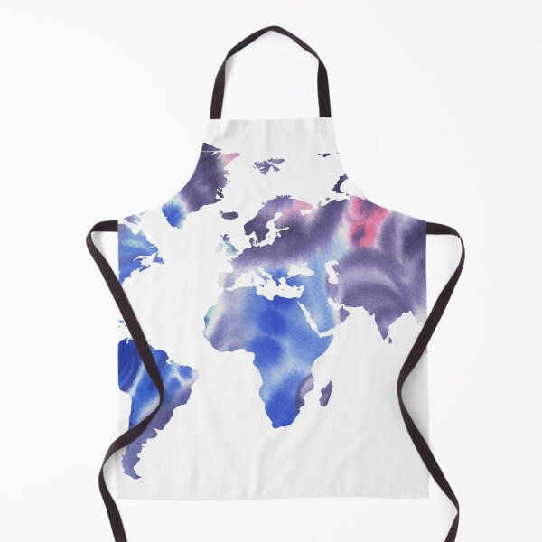 Item preview, Watercolor World Map XI designed and sold by Irina Sztukowski.