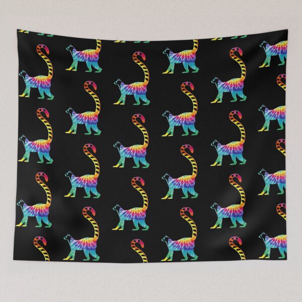 Item preview, Lemur Tie Dye Art designed and sold by SweetThreads79.