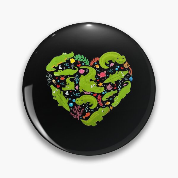 Item preview, Alligator Heart Valentine designed and sold by spherevilla.