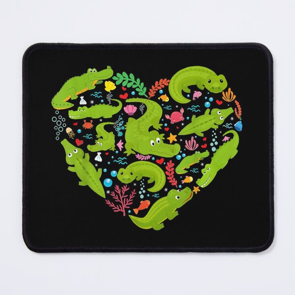 Item preview, Alligator Heart Valentine designed and sold by spherevilla.