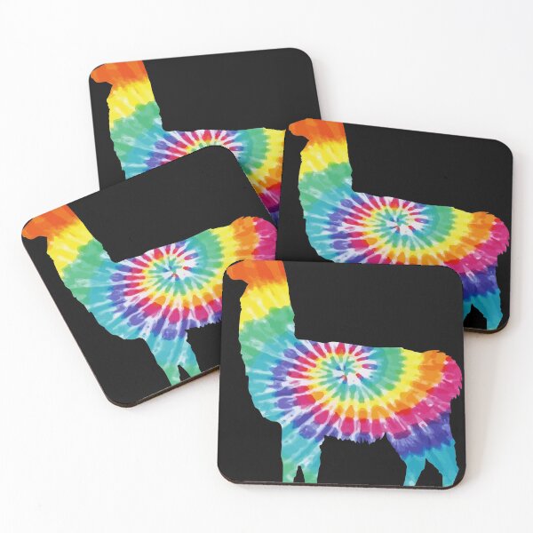 Item preview, Llama Tie Dye Art designed and sold by SweetThreads79.