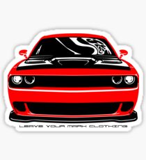 Give'em Hell Dodge Challenger Sticker