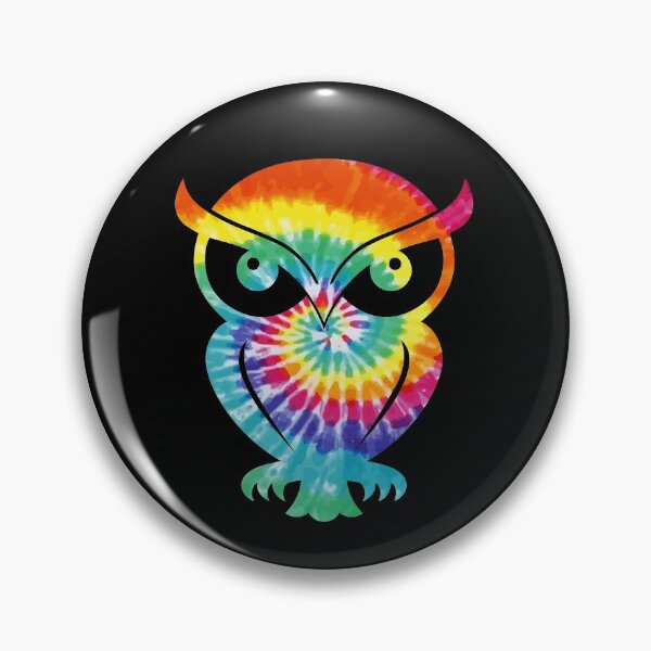 Item preview, Owl Tie Dye Art designed and sold by SweetThreads79.
