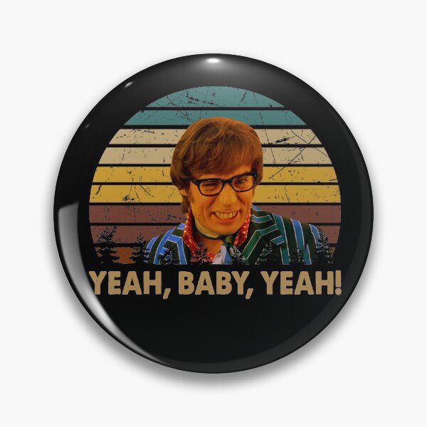 Item preview, Austin Powers character painting yeah baby designed and sold by VitoFerreira117.