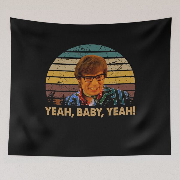 Item preview, Austin Powers character painting yeah baby designed and sold by VitoFerreira117.