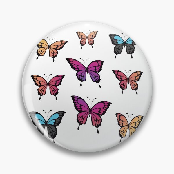 Item preview, Colorful butterfly set designed and sold by Kinkalow.