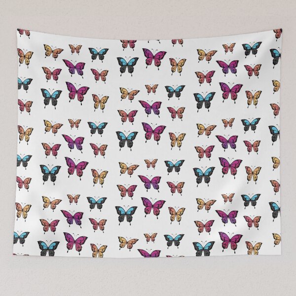 Item preview, Colorful butterfly set designed and sold by Kinkalow.