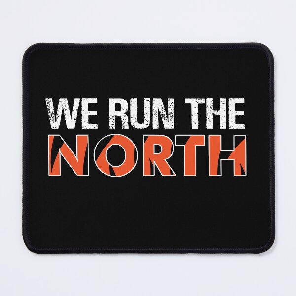Item preview, We Run The North Cincinnati Football designed and sold by NerdCulture.