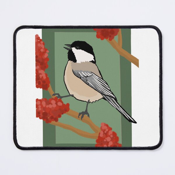 Item preview, Black-Capped Chickadee bird art designed and sold by smcewencote.