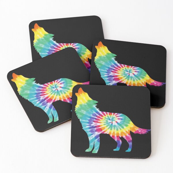 Item preview, Wolf Tie Dye Art designed and sold by SweetThreads79.
