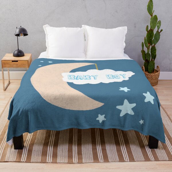 Item preview, Over the Moon for Baby Boy designed and sold by AshTreeCrtvCo.
