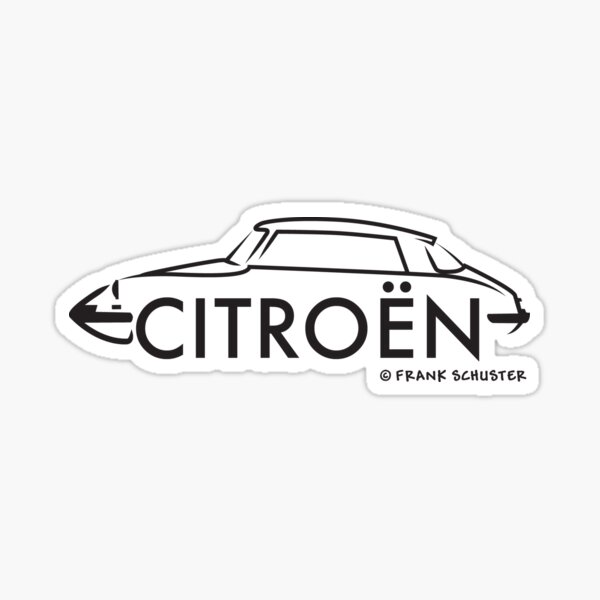 Citroen DS 19 Speciale Citroën DS 19 Sticker