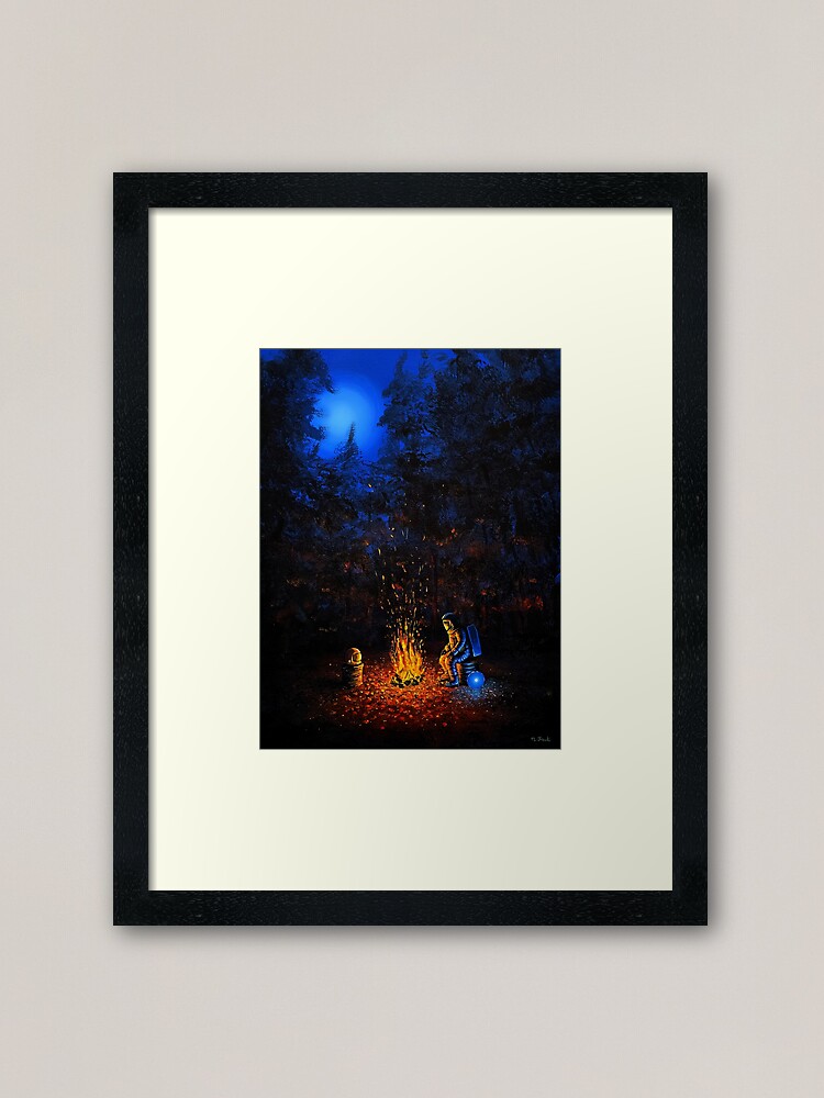 Alternate view of Still There Framed Art Print