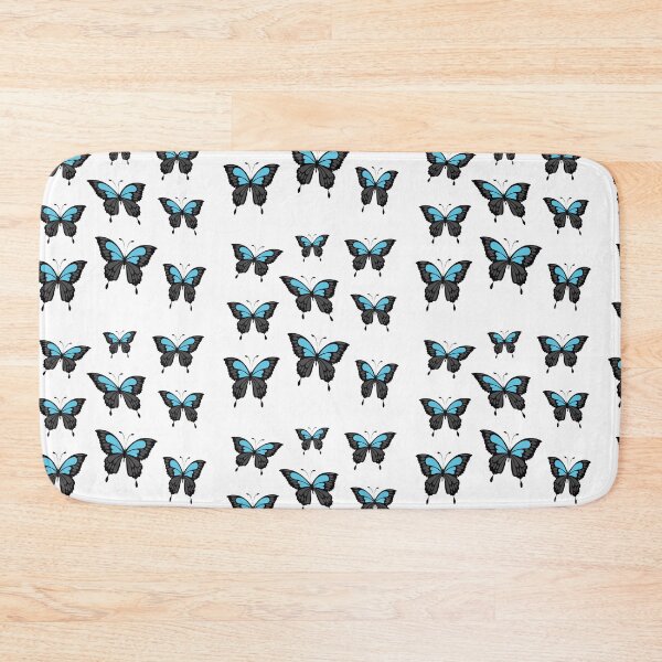 Item preview, Blue and black butterfly set designed and sold by Kinkalow.